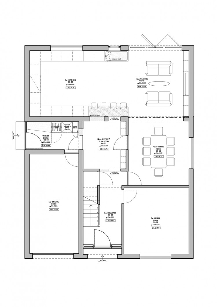 New project Ackerman Street, Eaton Socon Devlin Architects